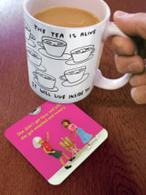 Funny Coaster - Tipsy And Jolly By Bold and Bright