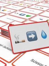 Funny Games - Name The Emoticon Flash Card Game (Music Edition) By Bubblegum Stuff