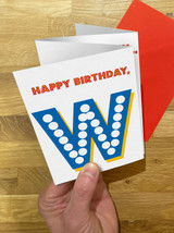 Rude Birthday Concertina Card Lovely Wank By Brainbox Candy