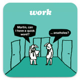 Rude Coaster - Quick Word By Modern Toss