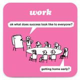 Funny Coaster - Getting Home Early By Modern Toss