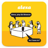 Funny Coaster - Alexa By Modern Toss