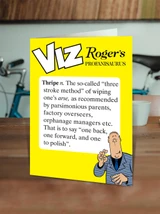 Thripe Viz Roger's Profanisaurus Funny Birthday Card