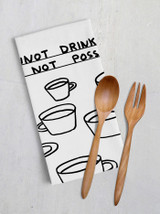 Too Much Tea David Shrigley Tea Towel