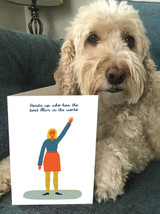 Funny Mother's Day Card Best Mum In The World Daughter