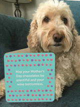 Funny Embossed Mother's Day Card Bottomless Wine