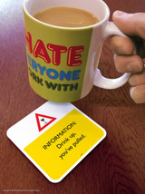 Funny Coaster - Drink Up You've Pulled