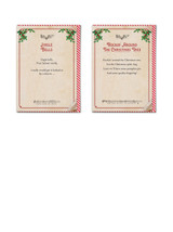 Rude Pack of 10 Saucy Songbook Christmas Cards By Brainbox Candy