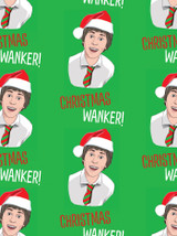 Rude Gift Wrap - Christmas Wanker Christmas Wrapping Paper