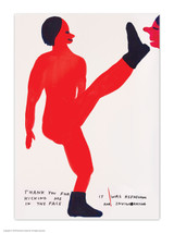 Thank you David Shrigley Postcard