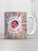 Funny Boxed Mug Lots To Be Happy About By David Shrigley