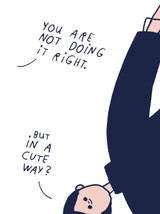 Funny In A Cute Way Birthday Card By Majasbok