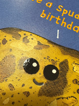 Funny Spudtacular Birthday Card (Embossed) By Sew Your Soul