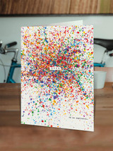 Valentines Card - Love Is An Explosion By Hayden Kays