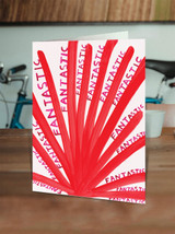 Funny Fantastic Birthday Card By David Shrigley