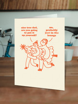 Funny Christmas Card Nice Tree Put Up Yourself By Brainbox Candy