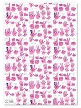 Funny Gift Wrap - Stop Counting - Quality Wrapping Paper By David Shrigley