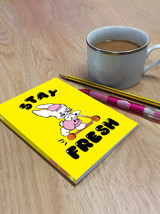Funny A6 Notebook Stay Fresh By Magda Archer