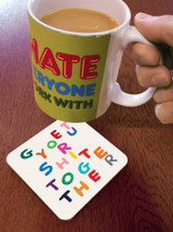 Rude Coaster - Get Your Shit Together By David Shrigley