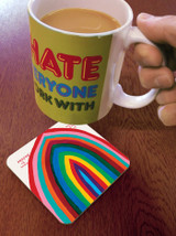 Funny Coaster - Home Is Where Your Stuff Is By David Shrigley