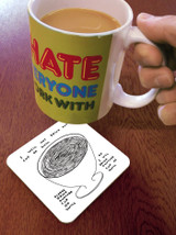Funny Coaster - Another Cup Of Swill By David Shrigley