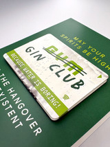 Funny Gin Club 3D Birthday Card By Brainbox Candy