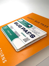 Funny Bus Pass 3D Birthday Card By Brainbox Candy