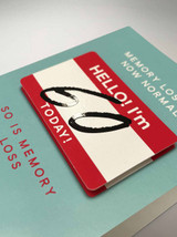 Funny 60th Birthday Card (3D) - Memory Loss By Brainbox Candy