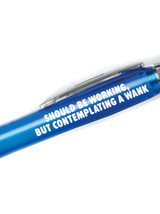 Rude Should Be Working Pen By Brainbox Candy