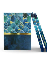Beautiful Scallop Pattern Artist Sketchbook By Essoldo Design