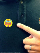 Funny Badge Breakdance For Booze