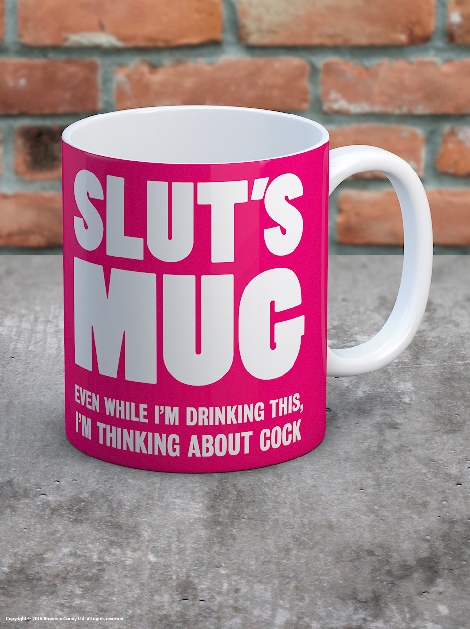 Brainbox Candy David Shrigley – Mug Humoristique Pour Adultes