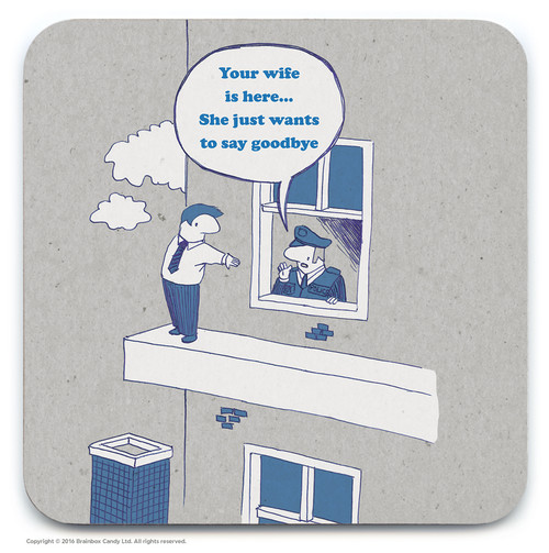 Funny Pack of 4 Pack Flip Flop Sandwich Coasters By Mike Stokoe