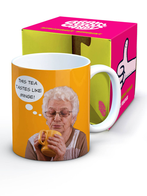 Rude Boxed Mug Minge Tea By Brainbox Candy