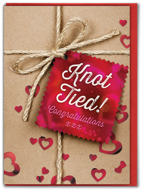 Wedding Card - Knot Tied