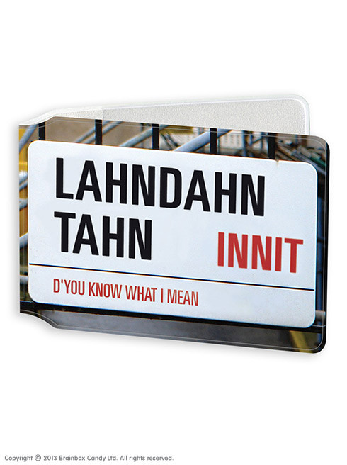 Funny Gift - Lahndahn Tahn Travel Card Wallet