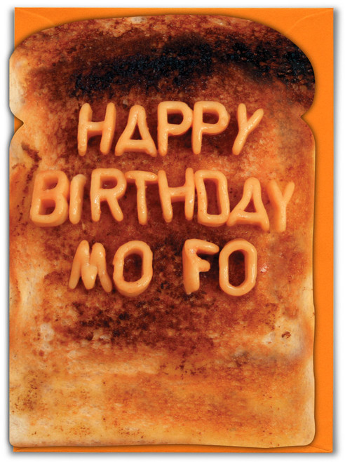 Rude Birthday Card Mofo