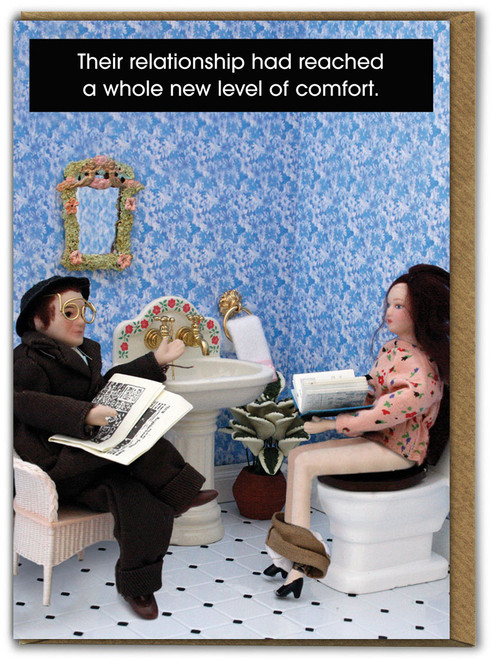 Funny Birthday Card Plop Reading By Teeny Tiny People