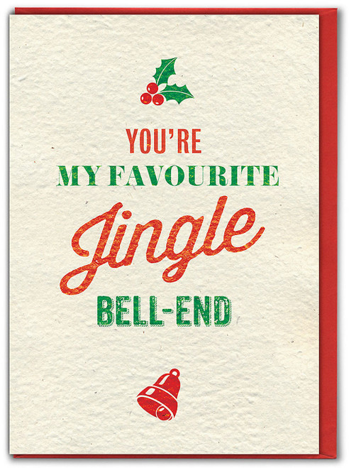 Funny Christmas Card - Jingle BellEnd