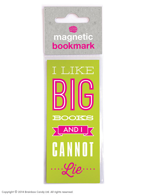 Funny Magnetic Bookmark Big Books