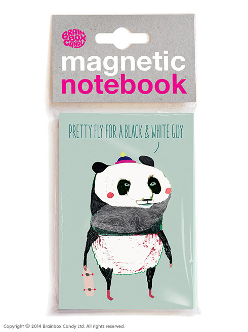 Funny Magnetic Notebook Pretty Fly