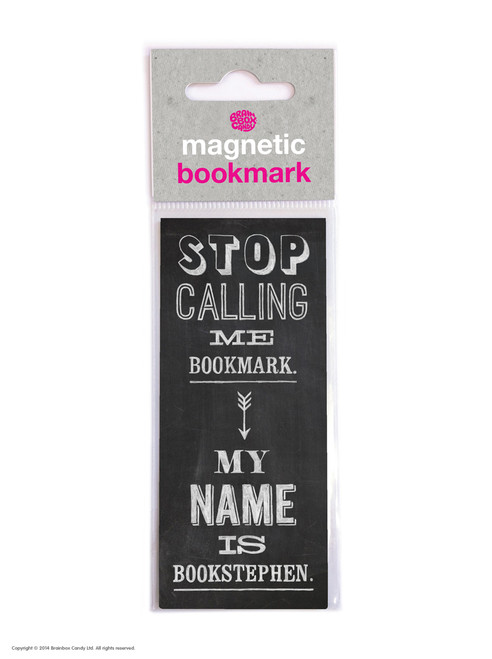 Funny Magnetic Bookmark BookStephen