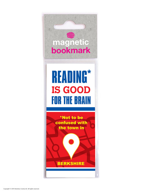 Funny Magnetic Bookmark Reading Berkshire