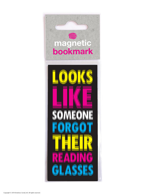 Funny Magnetic Bookmark Reading Glasses