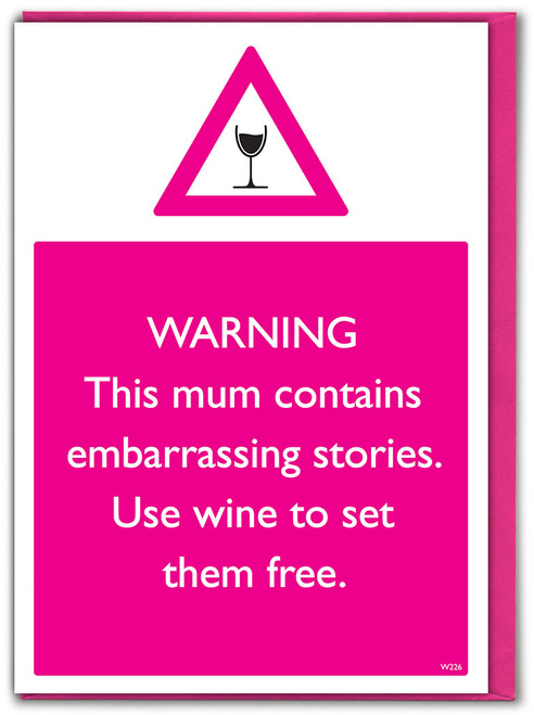 Funny Birthday/Mother's Day Card Embarrassing Stories