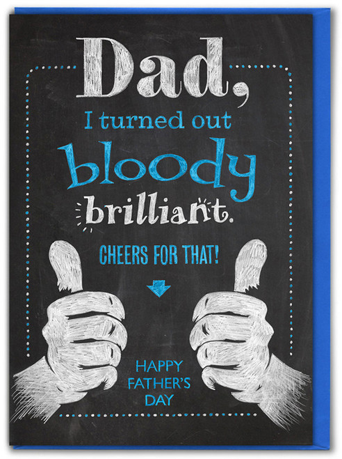 Funny Father's Day Card Turned Out Brilliant