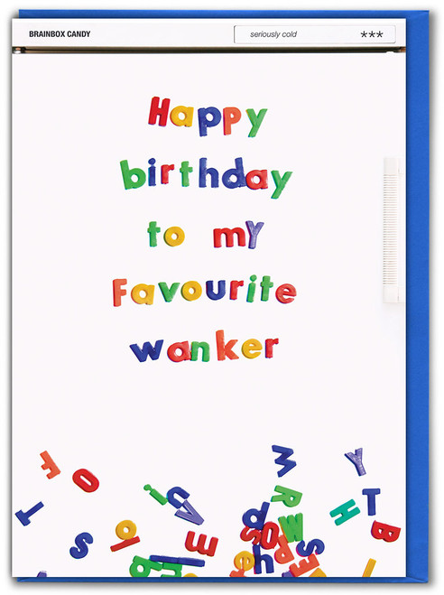 Rude Birthday Card Favourite W