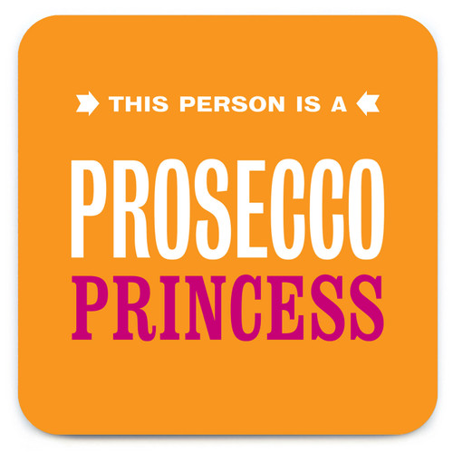 Funny Coaster - Prosecco Princess
