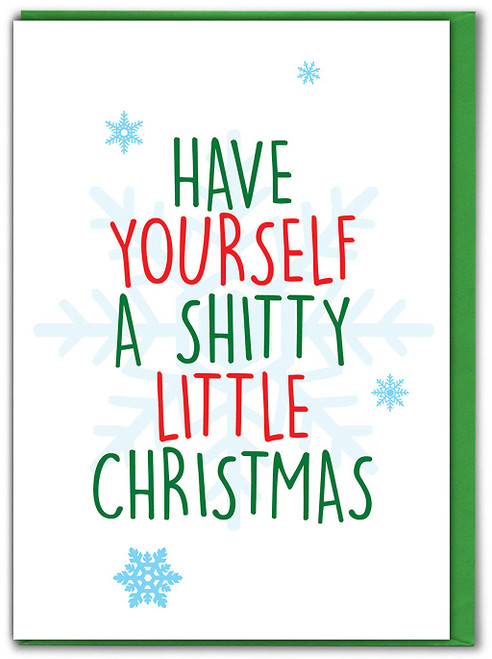 Rude Christmas Card - Have Yourself..