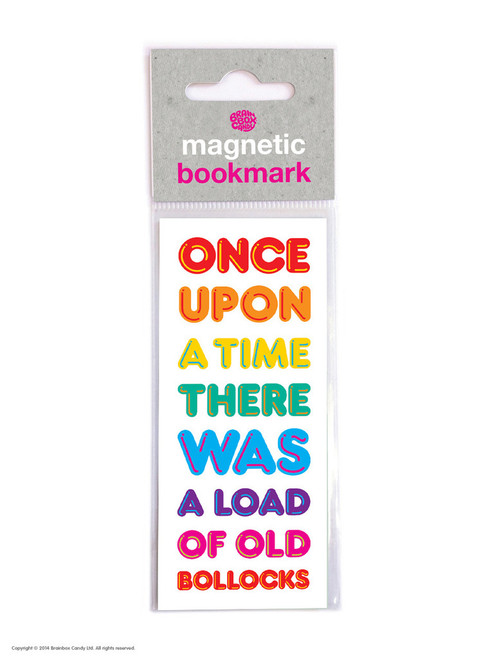 Rude Magnetic Bookmark Old Bollocks